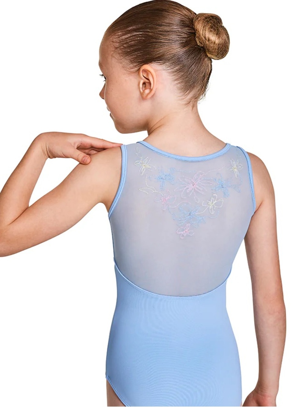 Mirella Blue dance leotard size 8-10